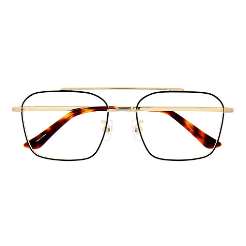 OWNDAYS | ESSENTIAL Dark Gold Full Rim Wellington right side