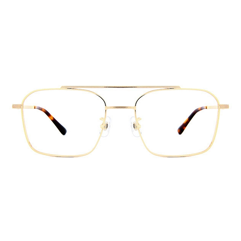 OWNDAYS | ESSENTIAL Gold Full Rim Wellington left side