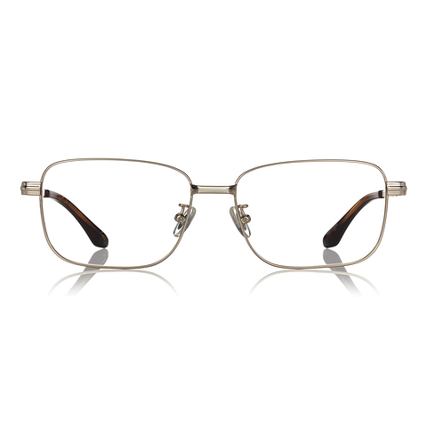 OWNDAYS | ESSENTIAL Gold Full Rim Wellington left side