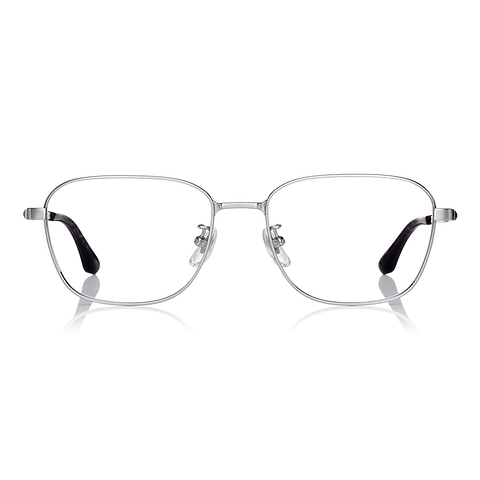 OWNDAYS | ESSENTIAL Silver Full Rim Wellington left side