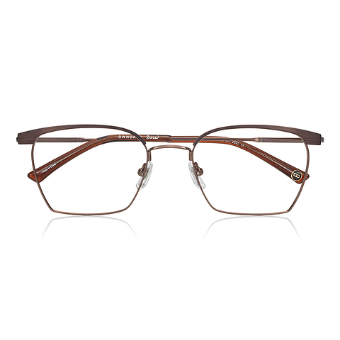 OWNDAYS | ESSENTIAL Dark Brown Full Rim Wellington right side