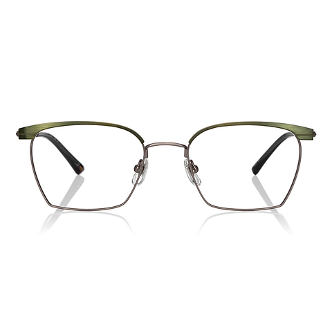 OWNDAYS | ESSENTIAL Tan Brown Full Rim Wellington left side