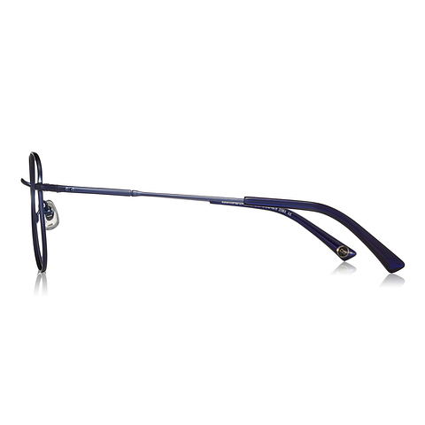 OWNDAYS | ESSENTIAL Navy Blue Full Rim Teardrop left side
