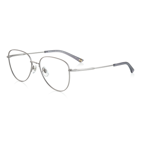 OWNDAYS | ESSENTIAL Mid Gunmetal Full Rim Teardrop right side
