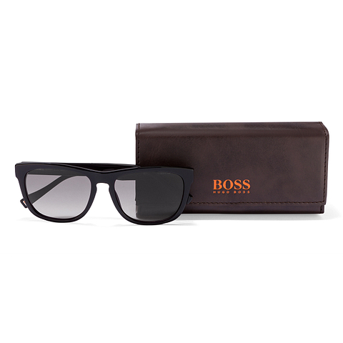 Buy Boss Orange BO 0093 S Size:55 Black Grey Gradient 6EC