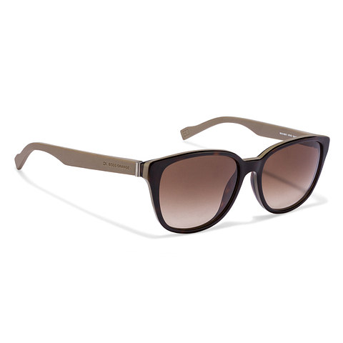 Boss Orange Light Brown Full Rim Square right side