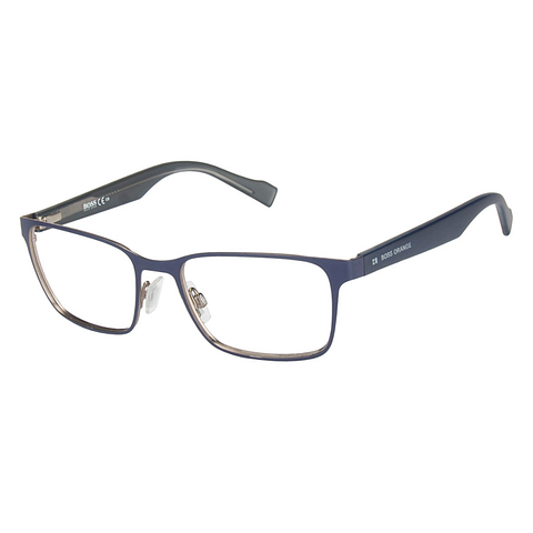 BRANDED Sky Blue Full Rim Rectangle left side BRANDED Sky Blue Full Rim Rectangle left side