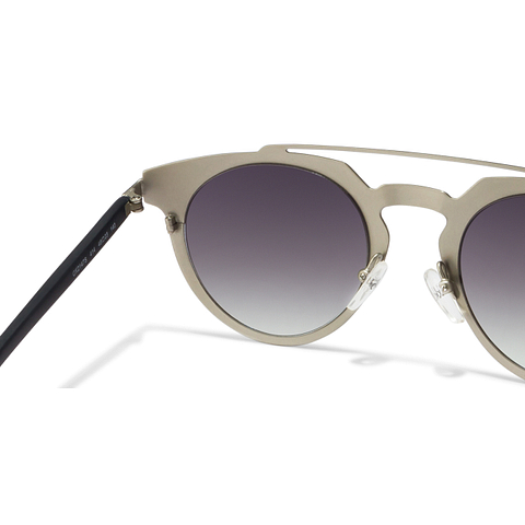 Calvin Klein Black Full Rim Round left side
