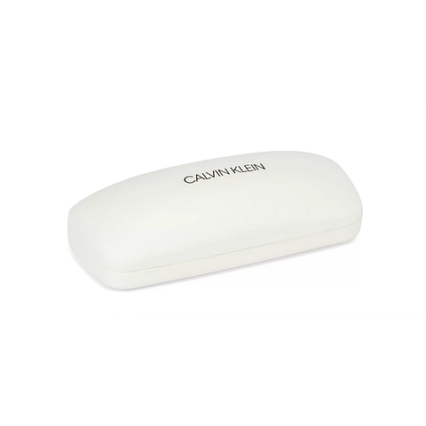 Calvin Klein Crystal Transparent Full Rim Rectangle left side Calvin Klein Crystal Transparent Full Rim Rectangle left side