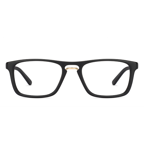 Calvin Klein Golden Brown Full Rim Rectangle right side