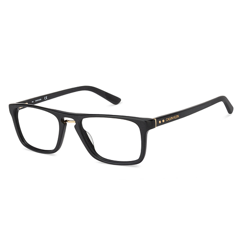 Calvin Klein Golden Brown Full Rim Rectangle right side