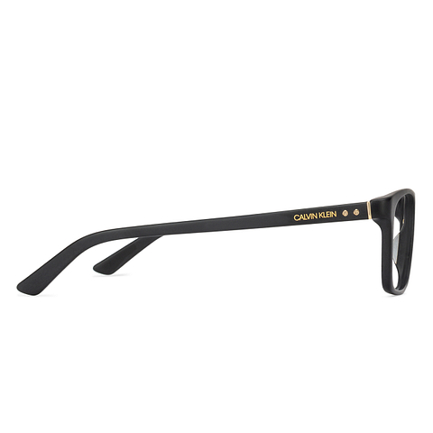 Calvin Klein Golden Brown Full Rim Rectangle right side