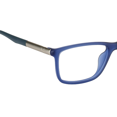 Buy Calvin Klein CK5864 Matte Blue 438 Square Shape Eyeglasses at