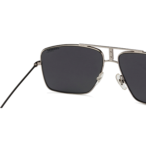 BRANDED Dark Gunmetal Full Rim Square left side