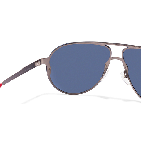 Carrera Mid Gunmetal Full Rim Aviator left side Carrera Mid Gunmetal Full Rim Aviator left side