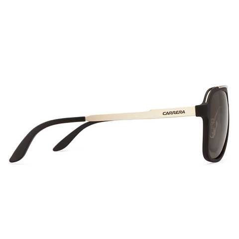 Buy Carrera 97 S Large Size-57 Matte Black Silver Brown TJK Unisex