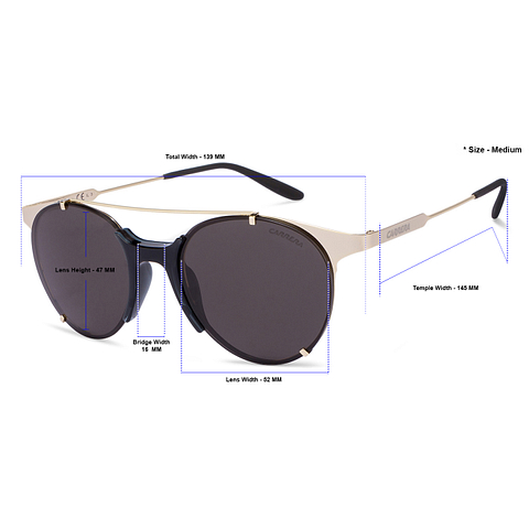 BRANDED Gold Full Rim Round left side BRANDED Gold Full Rim Round left side