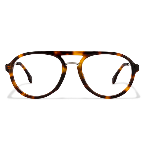 Carrera Silver Full Rim Aviator right side