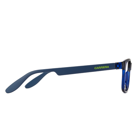 Carrera Kids Blue Transparent Full Rim Rectangle right side