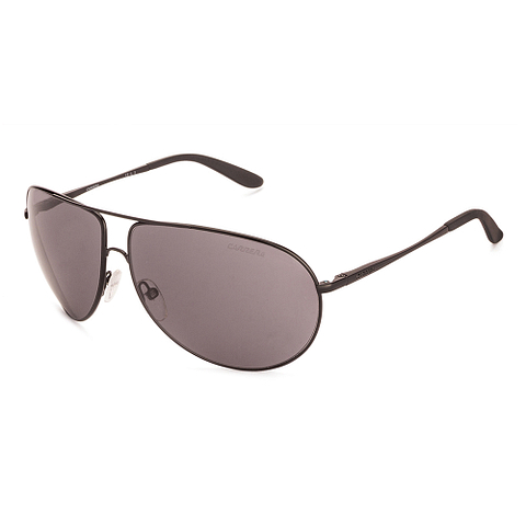 BRANDED Black Full Rim Aviator left side