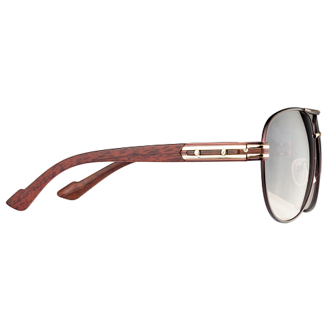 Vincent Chase Online Golden Brown Full Rim Aviator left side Vincent Chase Online Golden Brown Full Rim Aviator left side