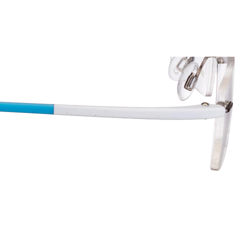 Lenskart Air Online Mid Gunmetal Rimless Rectangle left side Lenskart Air Online Mid Gunmetal Rimless Rectangle left side