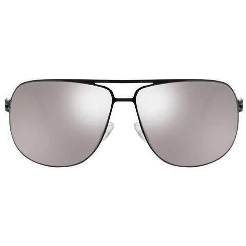 BRANDED Black Full Rim Aviator left side BRANDED Black Full Rim Aviator left side