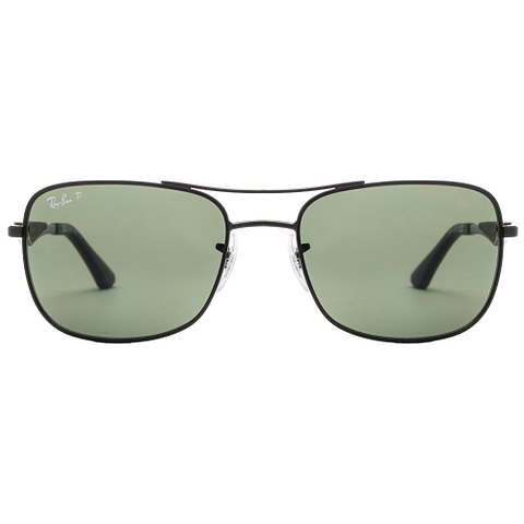 Ray-Ban Black Full Rim Rectangle left side