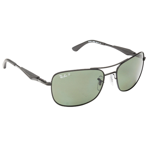 Ray-Ban Black Full Rim Rectangle left side