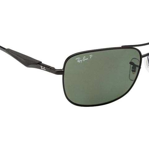 Ray-Ban Black Full Rim Rectangle left side