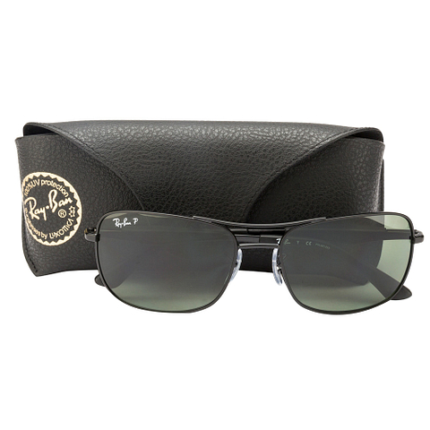 Ray-Ban Black Full Rim Rectangle right side