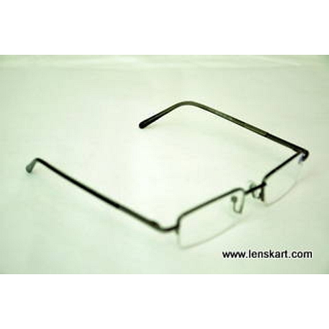 BRANDED Vegas Reading Glasses GunMetal Half Rim  ONLY FOR PLUS POWER right side
