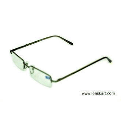 BRANDED Vegas Reading Glasses GunMetal Half Rim  ONLY FOR PLUS POWER right side