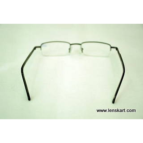 BRANDED Vegas Reading Glasses GunMetal Half Rim  ONLY FOR PLUS POWER right side