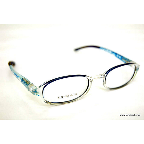 Lenskart Sky Blue Full Rim right side Lenskart Sky Blue Full Rim right side