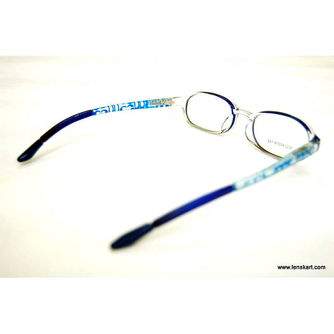 Lenskart Sky Blue Full Rim left side Lenskart Sky Blue Full Rim left side