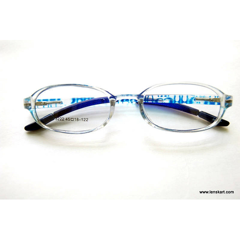 Lenskart Sky Blue Full Rim left side Lenskart Sky Blue Full Rim left side