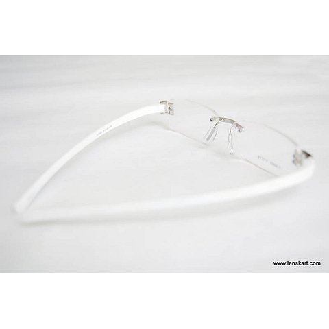 Lenskart Rimless Rectangle left side Lenskart Rimless Rectangle left side