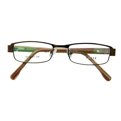 BRANDED Black Brown Brown Full Rim Rectangle Bloom 589 Reading    Only For Plus Power right side