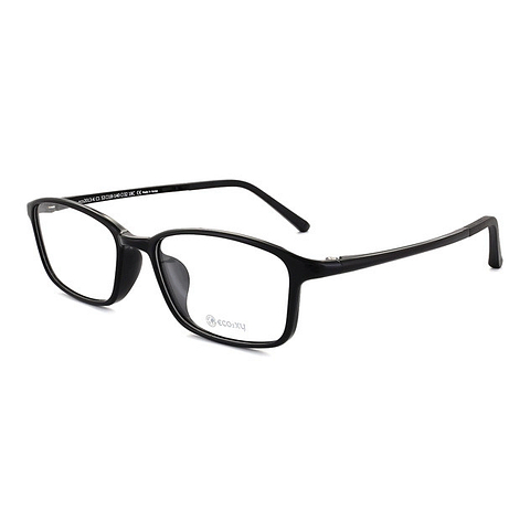 OWNDAYS | ESSENTIAL Black Full Rim Rectangle right side