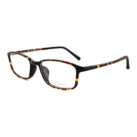 OWNDAYS | ESSENTIAL Brown Demi Full Rim Rectangle right side