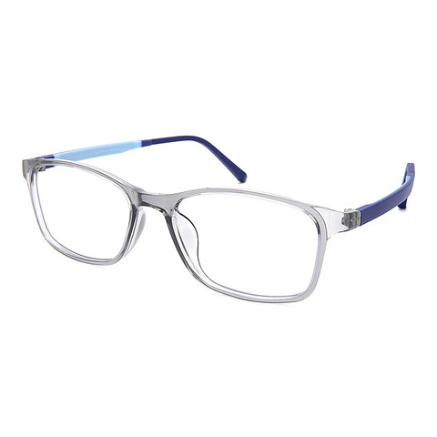 OWNDAYS | ESSENTIAL Light Gray Full Rim Rectangle right side