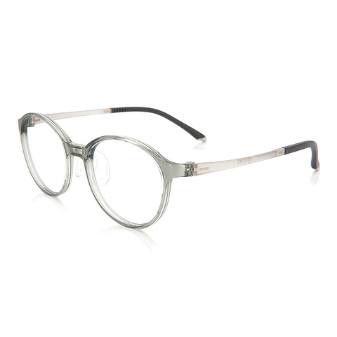 OWNDAYS | ESSENTIAL Crystal Transparent Full Rim Boston right side