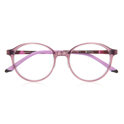 OWNDAYS | ESSENTIAL Purple Full Rim Boston right side
