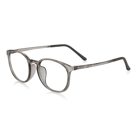 OWNDAYS | ESSENTIAL Light Brown Full Rim Boston right side