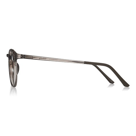 OWNDAYS | ESSENTIAL Light Brown Full Rim Boston left side