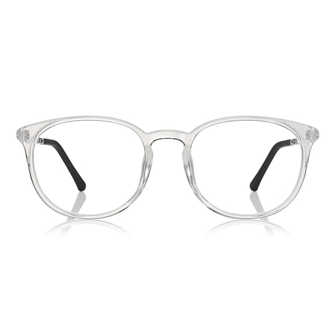 OWNDAYS | ESSENTIAL Clear Full Rim Boston left side