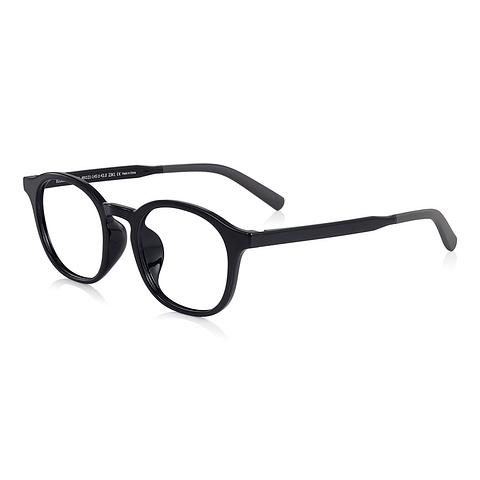 OWNDAYS | ESSENTIAL Black Full Rim Wellington right side