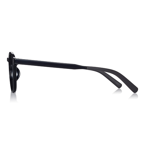 OWNDAYS | ESSENTIAL Black Full Rim Wellington left side