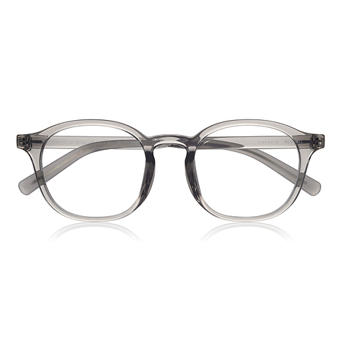 OWNDAYS | ESSENTIAL Light Gray Full Rim Wellington right side